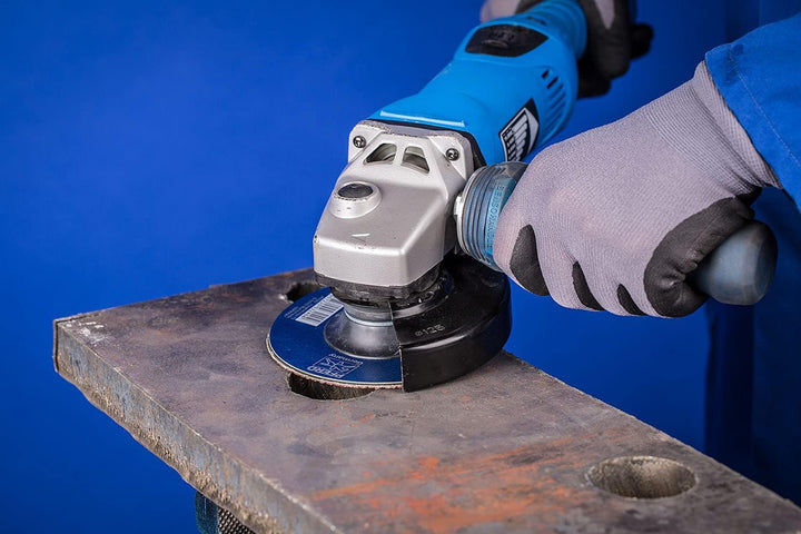 PFERD Fiberscheiben-Set, 10-tlg. | Korund Ø125mm A36, 60, 80 mit GT-Stützteller | 64198001 – Univers
