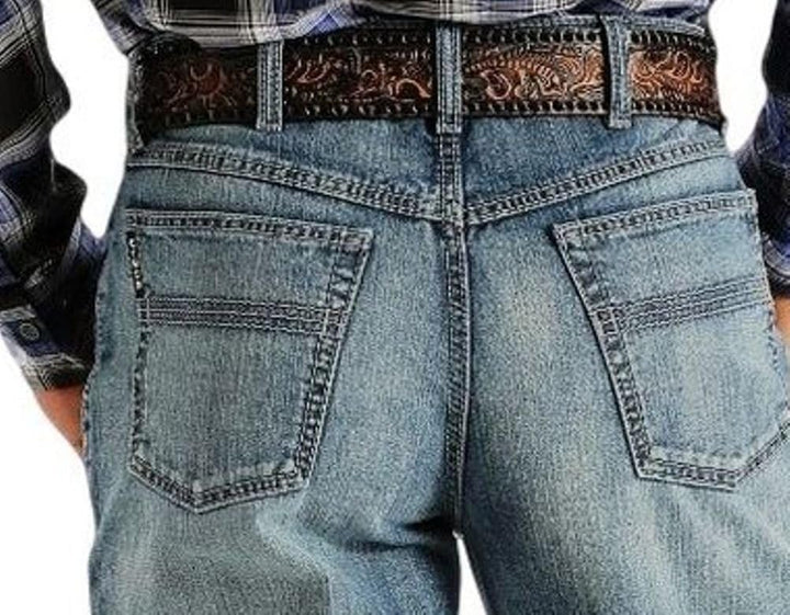 Cinch Herren Jeans 28W / 30L Mittelblau, 28W / 30L Mittelblau