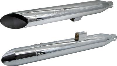 Auspuffanlage LeoVince Komplettanlage SILVERTAIL K02, chrom, mit Zulassung für Kawasaki VN 800 Class
