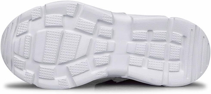 HSNA Mädchen Turnschuhe Sparkle Scales Sneaker Kinderschuhe mit Klettverschluss(28-38 EU), 26 EU Sch