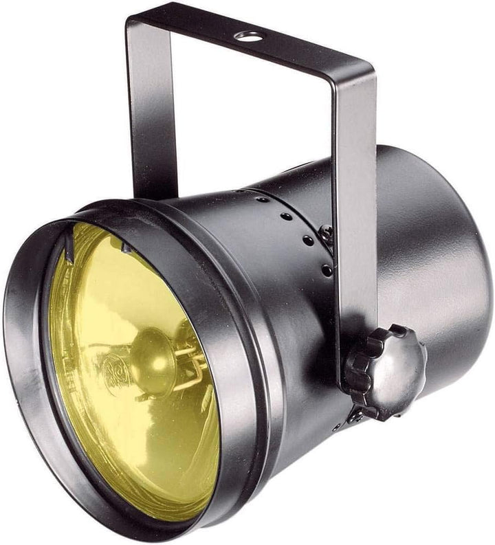 EUROLITE T-36 Pinspot mit Kabel, schwarz | Pinspot für PAR-36 6 V/30-W-Lampe