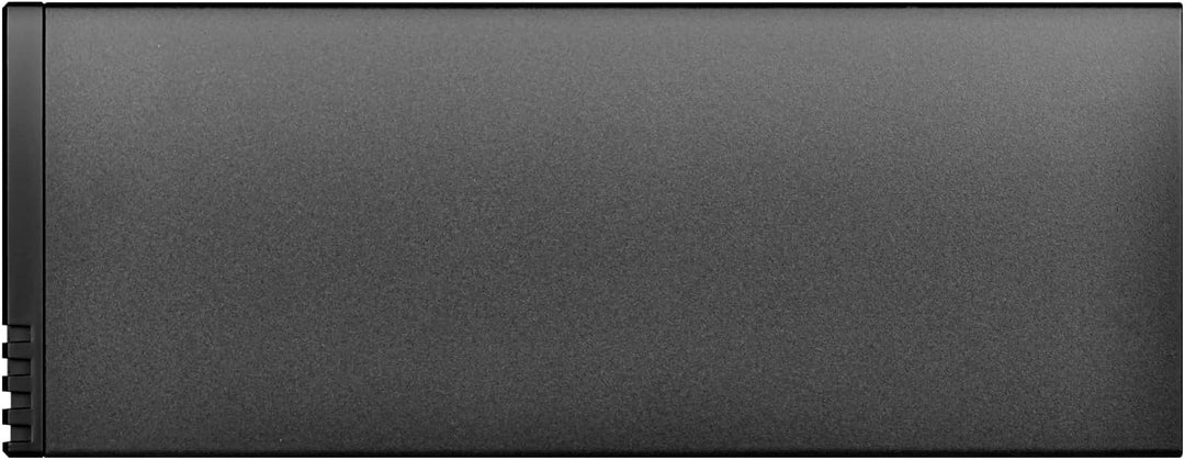 SilverStone Technology SST-ML11B - Milo Schmales und kompaktes Micro-ATX-Gehäuse, Unterstützt Netzte