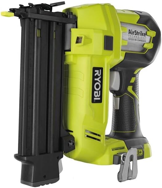 Ryobi P325 One+ 18 V Lithium-Ionen-Akku-betriebener, kabelloser Nagler, 16 Gauge (Batterie nicht im