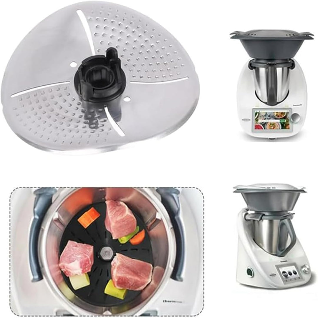 Thermomix Tm6,Messerabdeckung,Kochmaschinen Klingenabdeckung Edelstahl Schneiderkopf Schutzabdeckung