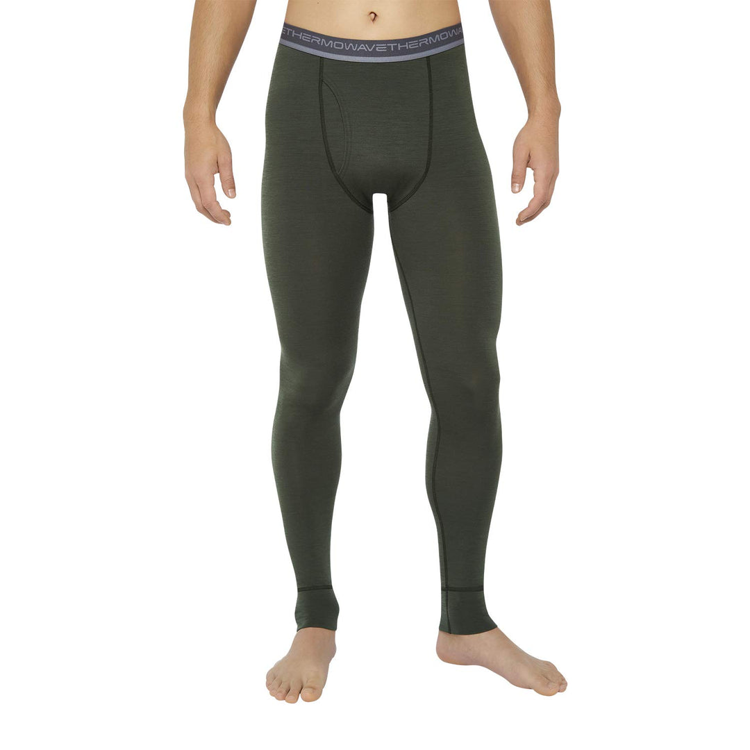 Thermowave Arctic Merino Unterwäsche Herren - Lange Unterhose Männer L Schwarz/, L Schwarz/