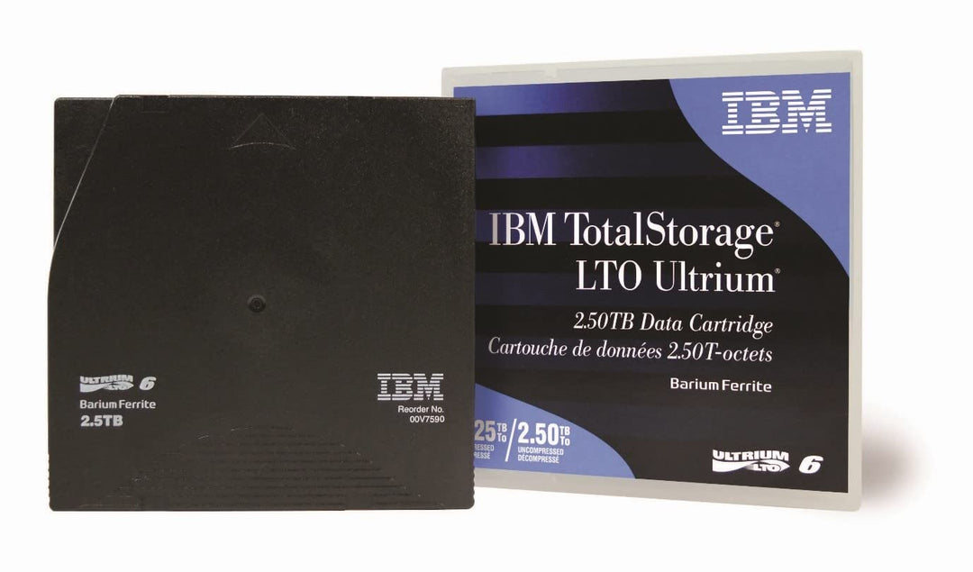 IBM LTO Ultrium 6 Native/Compressed 2.5TB / 6.25TB 1er-Pack Sonderartikel (BaFe) (B)