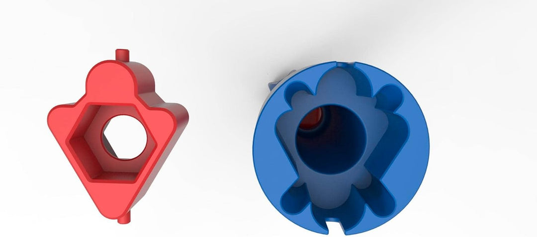 WC-Sitz-Montageschlüssel, Montageschlüssel mit Gelenk, Montage WC-Sitz