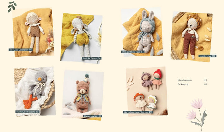 Lulu loves the moon – das Häkelbuch: Löwe, Reh, Igel und noch mehr traumhaft süsse Amigurumis im Vin