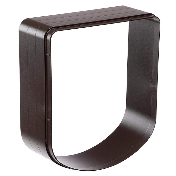 Ferplast Swing 3/5 Extension Verlängerung für Haustierklappen 16,3 x 5 x h 18,4 cm, Tiefe 5 cm, Brau
