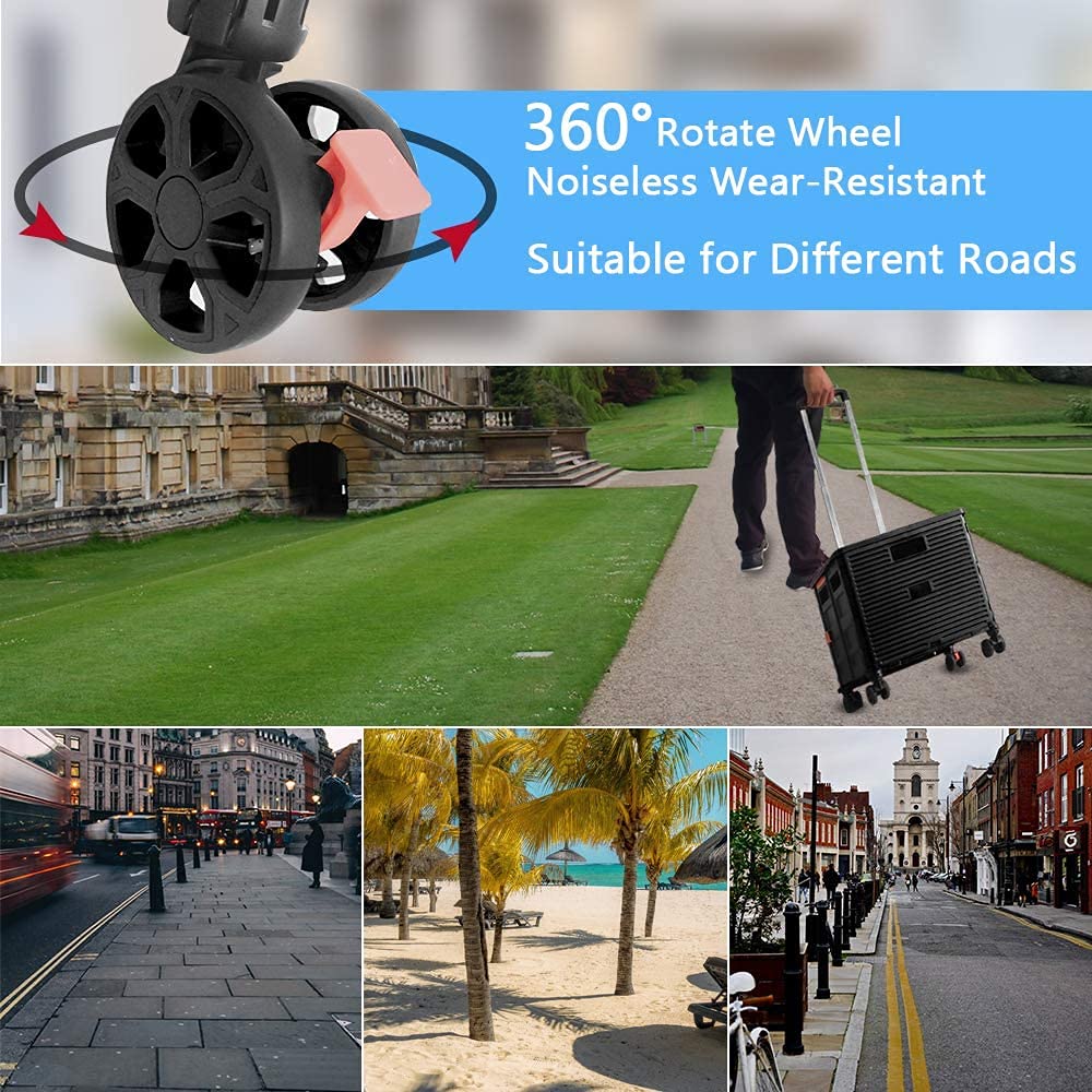 Schwerlast-Rotationsräder, langlebig, verschleissfest, geräuschlos, um 360 ° drehbares Rad für BY06,