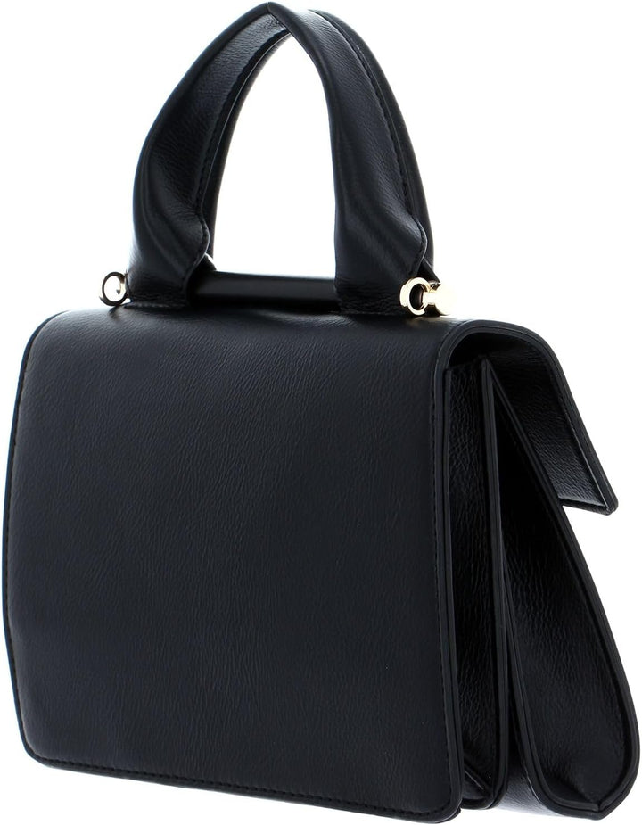 Seidenfelt Skruv Handtasche 20 cm Schwarz