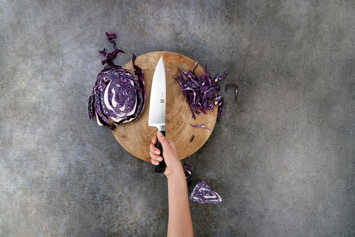 ZWILLING Vier Sterne Messerset, 2-teilig (Kochmesser 20cm, Spickmesser 10cm), Rostfreier Spezialstah