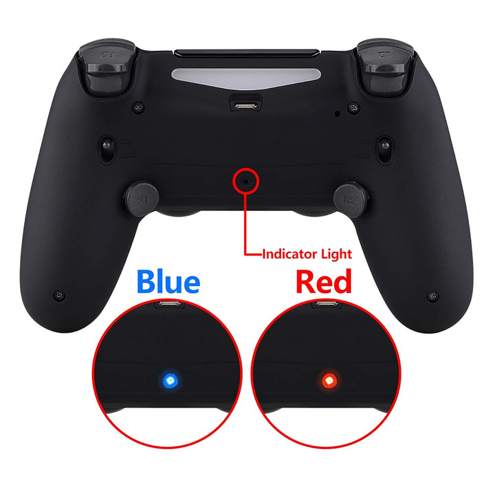 eXtremeRate DAWN2.0 FlashShot Trigger Stop Remap Kit für ps4 CUH-ZCT2 Controller,DIY-Ersatz Hülle Ge