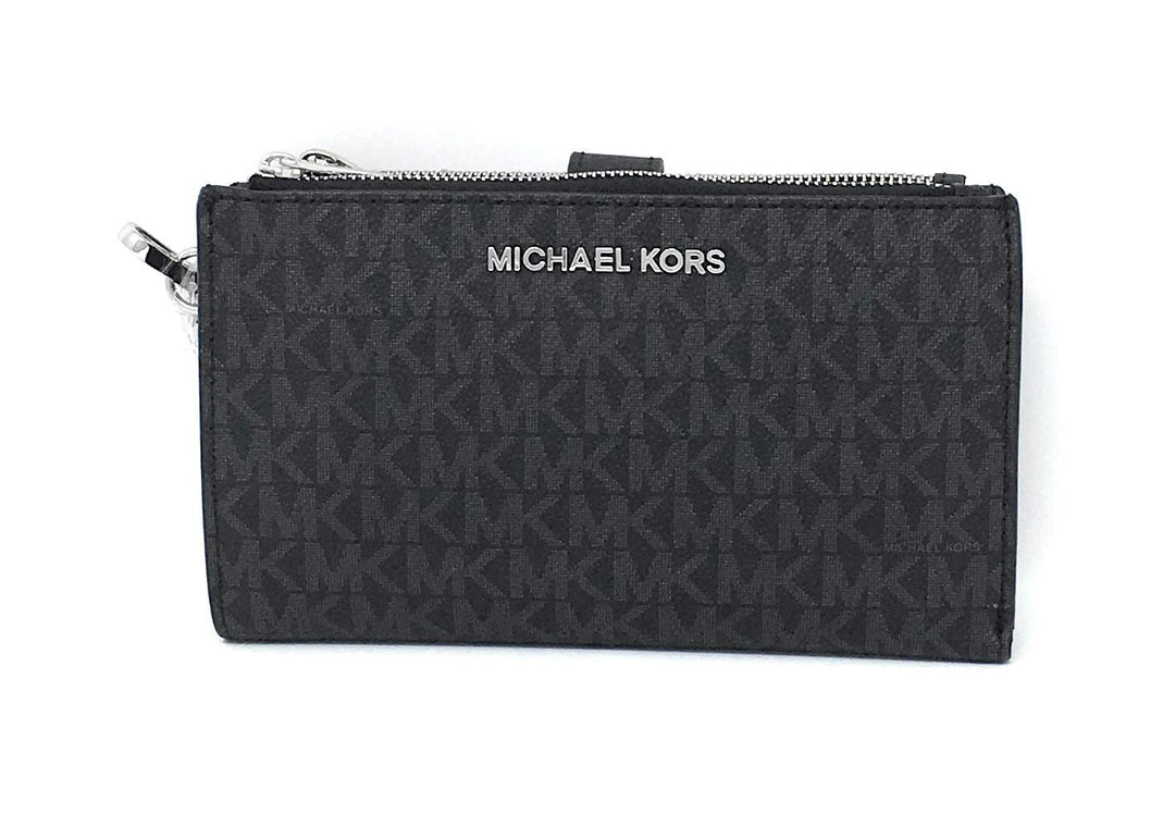 Michael Kors Damen Jet Set Travel Reisezubehör – Reisekartenhüllen NS Schwarzes Pvc 2, NS Schwarzes