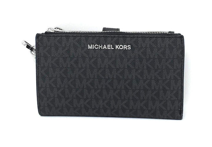 Michael Kors Damen Jet Set Travel Reisezubehör – Reisekartenhüllen NS Schwarzes Pvc 2, NS Schwarzes