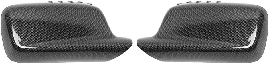 Tür Rückspiegel Abdeckung, Yctze 2 Stück Auto Rückspiegelkappen Rückspiegel Abdeckung Gehäuse Ersatz