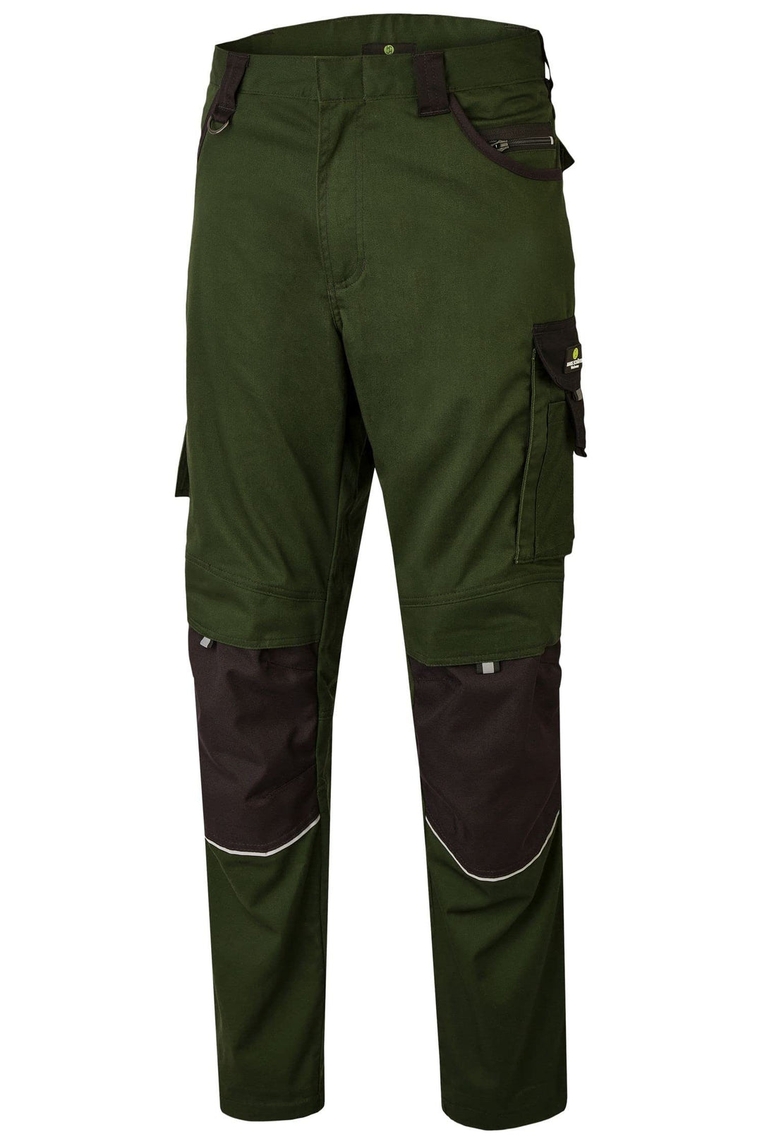 HSW Professional – Lange Arbeitshose für Herren – Modische und leichte Bundhose mit Knietaschen – St