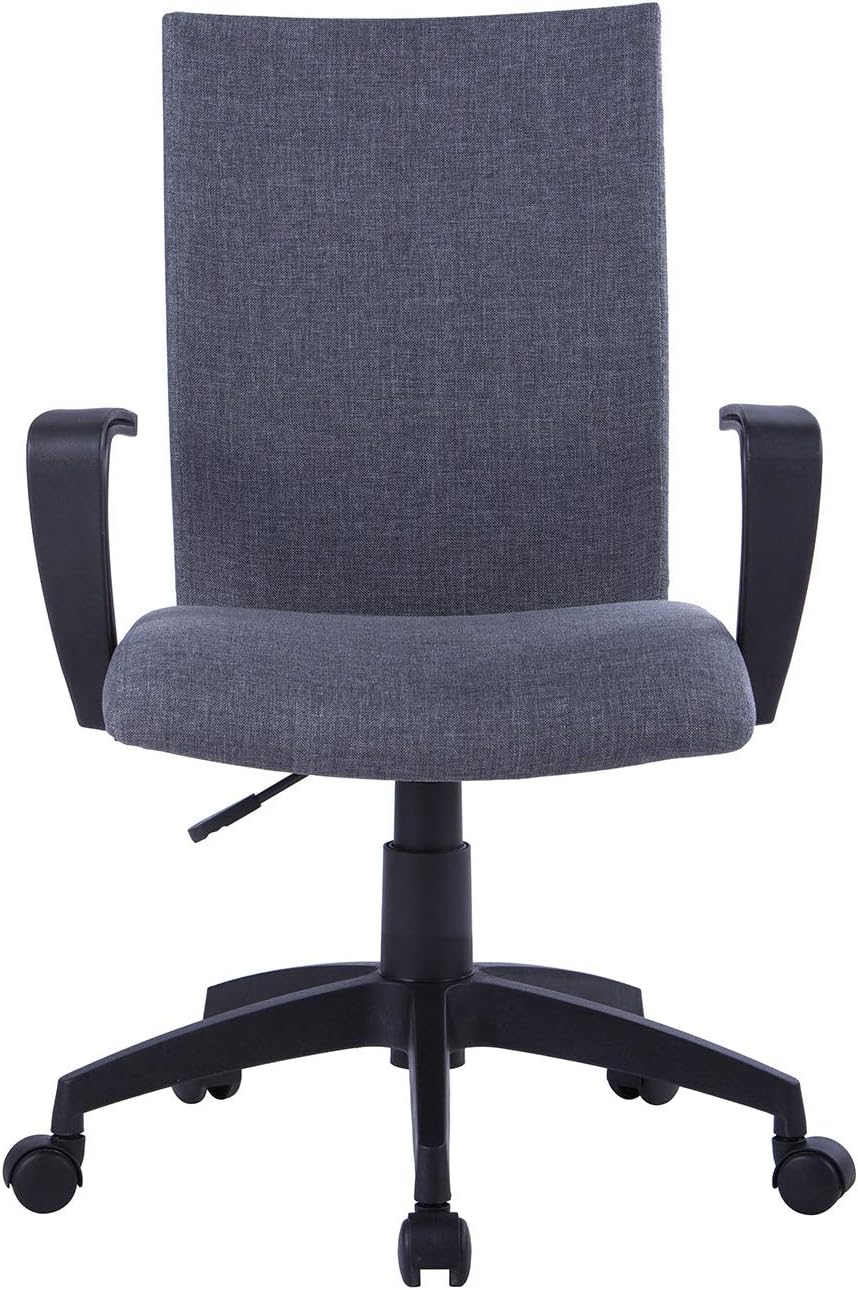 SixBros. Bürostuhl Grau - W-157A/8176, Grau