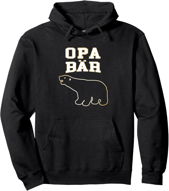 Opa Bär Weihnachten Familie Geschenke für Grossvater Mann Pullover Hoodie