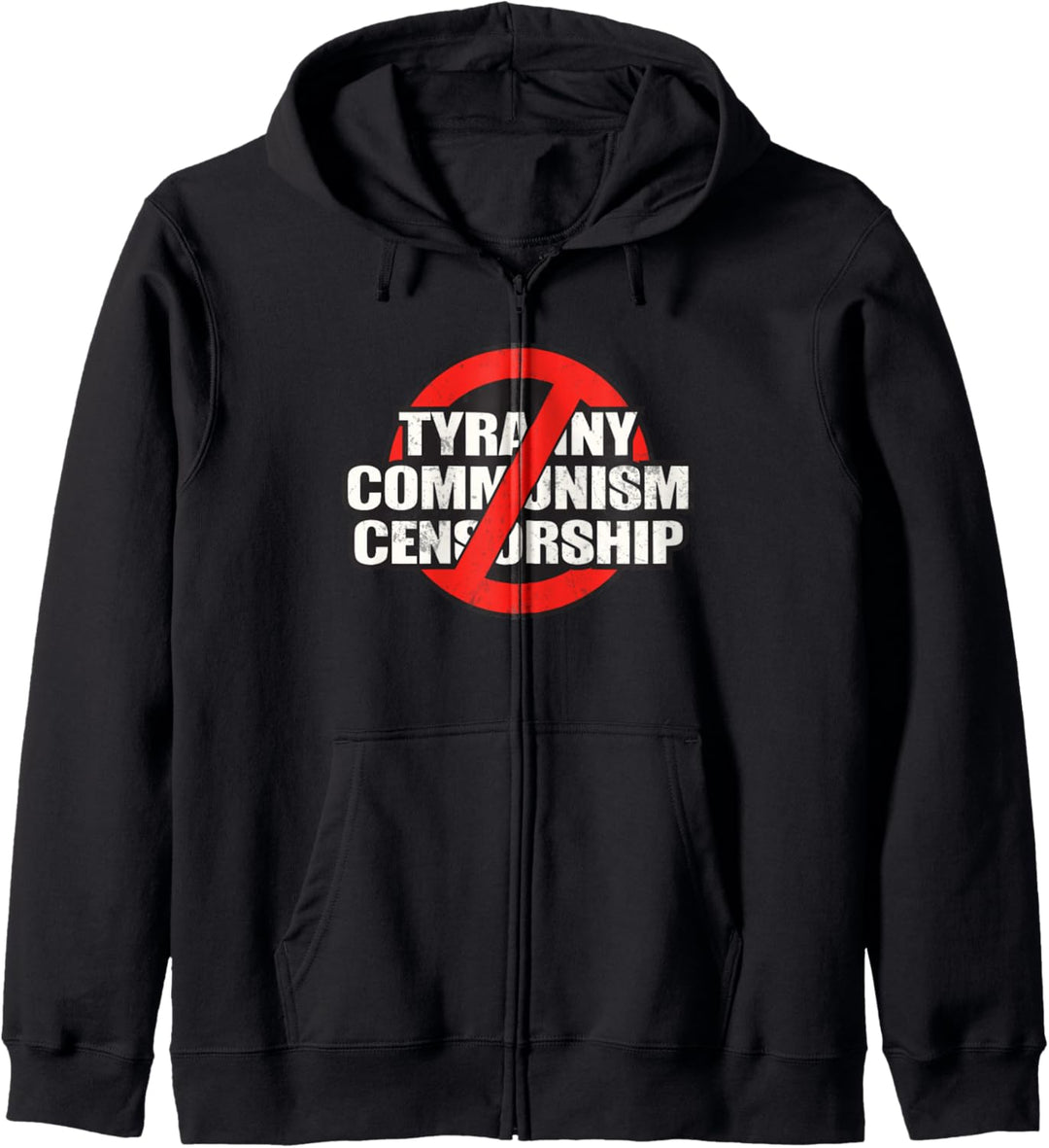 Stop Tyranny Communism and Censorship conservative shirt Kapuzenjacke