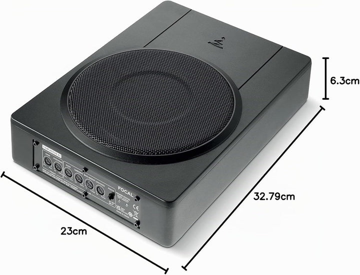 Focal Verstärkter Untersitz-Subwoofer mit integriertem 2-K-Verstärker