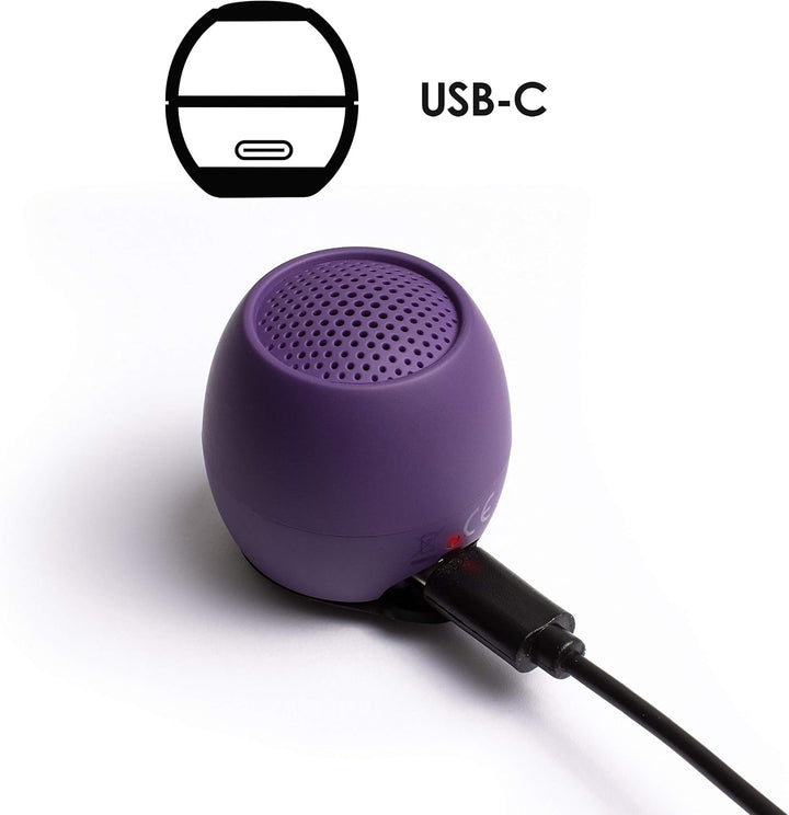 Boompods Zero Mini Bluetooth Lautsprecher - tragbarer Outdoor Lautsprecher, IPX6 Wasserschutz & 5 St