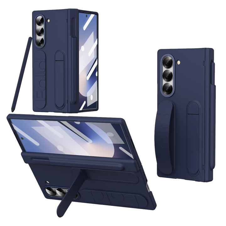 NINKI für Samsung Galaxy Z Fold 5 Hülle mit Stift und Halter Galaxy Z Fold 5 Handyhülle mit Ständer