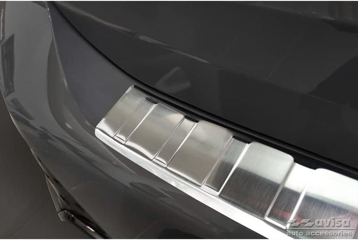 Avisa Edelstahl Heckstossstangenschutz kompatibel mit BMW 2er Active Tourer U06 M-Paket 2021- 'Ribs'