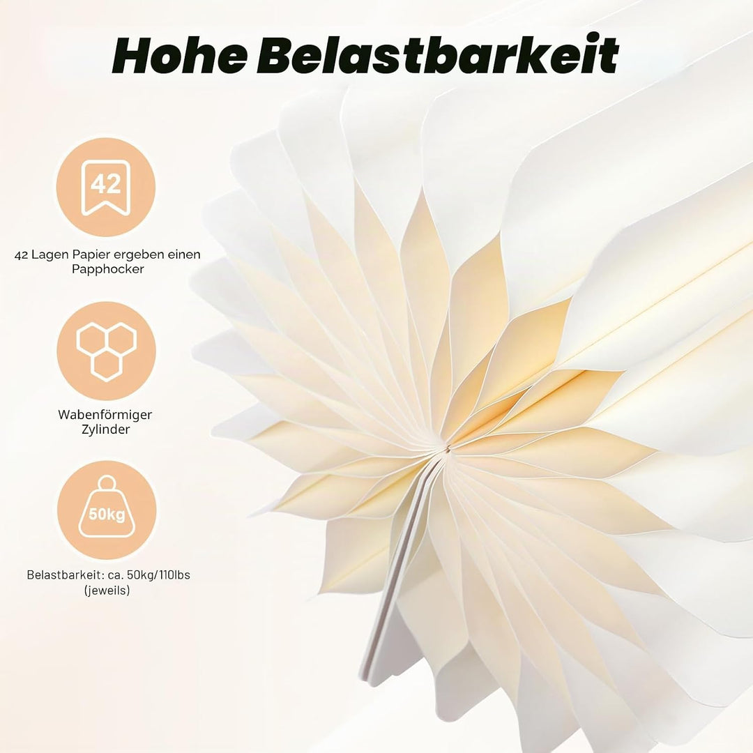 Hochzeit Karton Blumenständer Faltbarer Tafelaufsatz mit Acryldeckel Dekoration für Hochzeit Party G