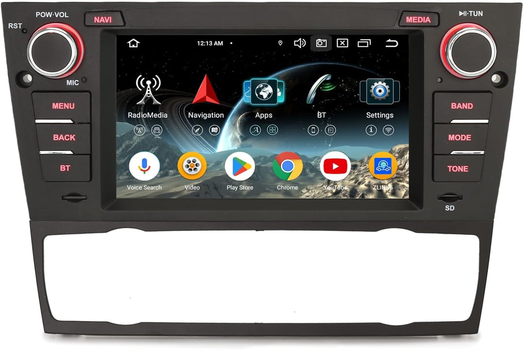 Acht-Kern 4GB+64GB Android 14 DAB+ Autoradio Für BMW 3er E90 E91 E92 E93 M3 mit Navigation GPS Unter