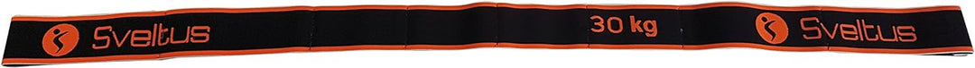 Sveltus Elastiband MULTI 30 kg 8 Griffschlaufen Fitnessband Widerstandstraining