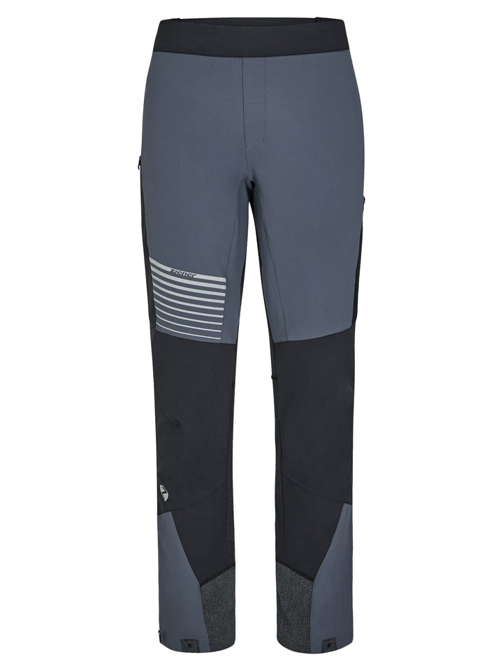 Ziener Herren Softshell-Hose | Skitour, Nordic, Winddicht, elastisch, funktionell Nawo, Ombre.black