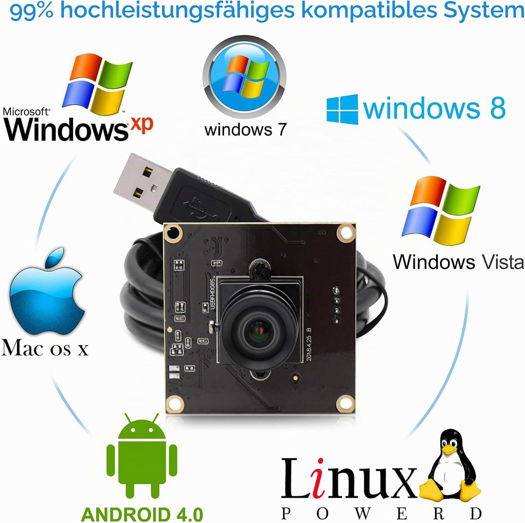 1080P Webcam Hochgeschwindigkeits USB3.0 USB Kameramodul mit IMX291 Sensor Minicam für industriell u