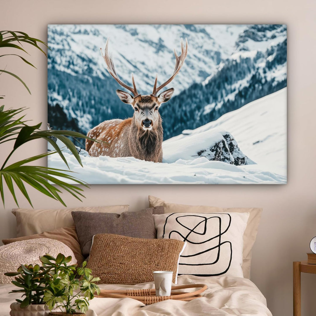 MuchoWow© Leinwandbild Gross 120x80 cm XXL Dekoration Wohnzimmer Bilder Pictures Wall Decoration Liv