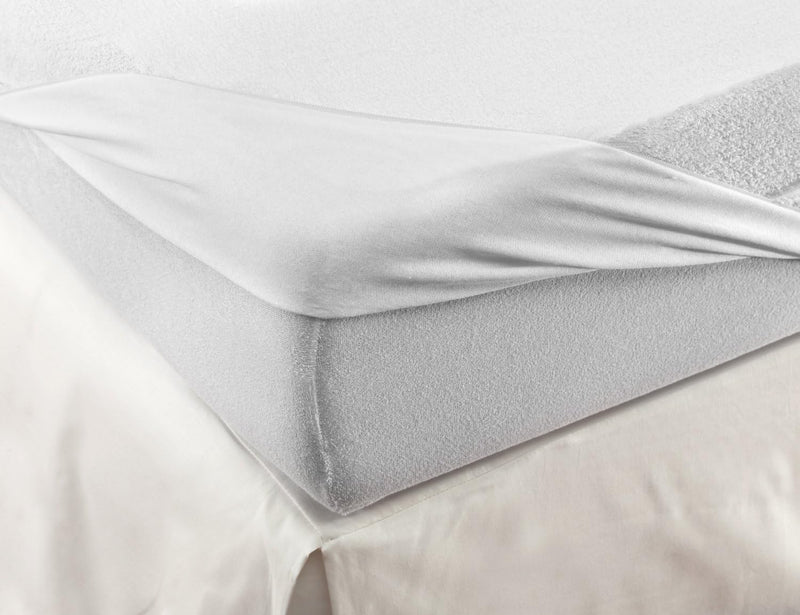 Savel - Matratzenschoner 70x140 cm | Anti-Milben | Frottee aus 100% Baumwolle | Matratzenhülle Atmun