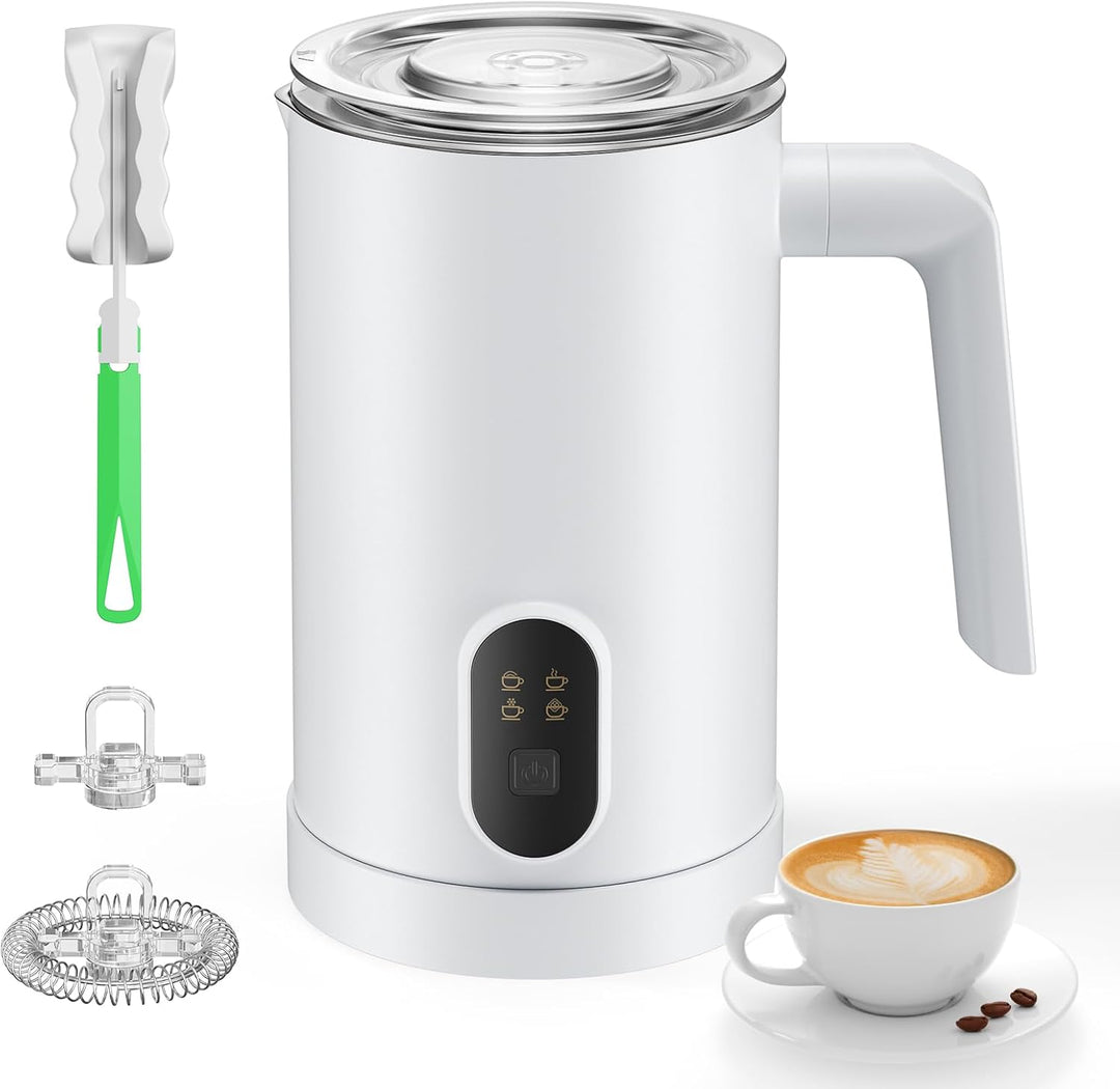 milchaufschäumer elektrisch 4 in 1 Elektrischer Milchdampfgarer Haushalt büro 400W Automatische Milc