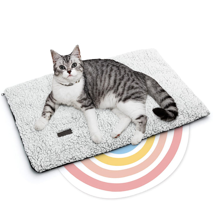 Mora Pets Selbstheizende Katzendecke für Katze Selbstwärmend Decke Katze Kissen Heizdecke für Katze