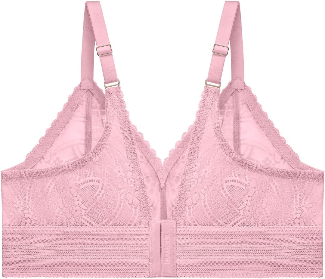 Glamorise Damen BH mit voller Abdeckung 85F Mauve, 85F Mauve