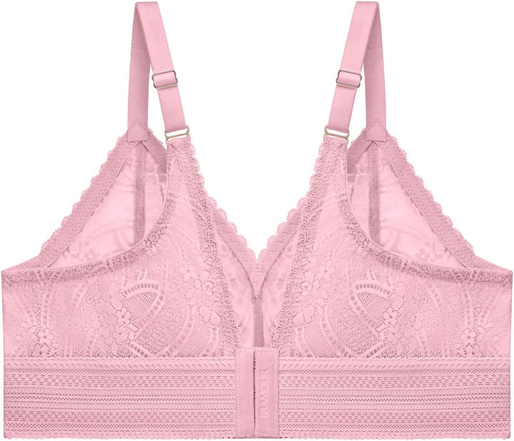 Glamorise Damen BH mit voller Abdeckung 85F Mauve, 85F Mauve