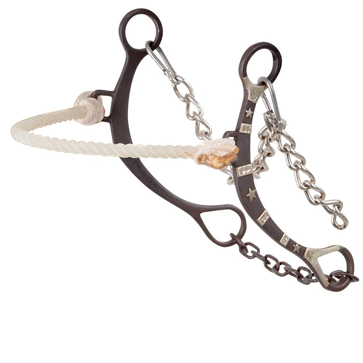 Classic Equine Bozo Sidepull Hackamore 7 1/2In, 7 1/2In
