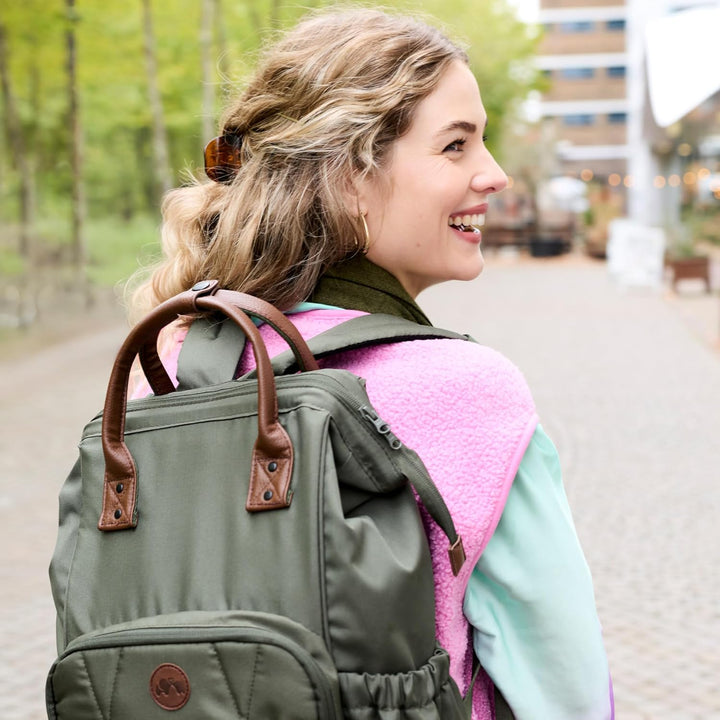 Bebeconfort Baby Wickelrucksack, Wickelauflage Inklusive, Wickeltasche Kinderwagen mit Grossen Tasch