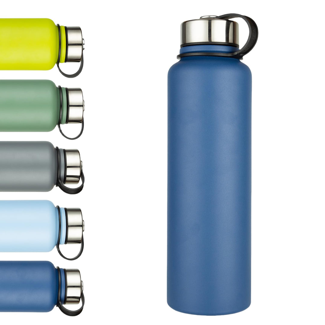 1,5 L Metall Edelstahl Trinkflasche Vakuum Flasche, Auslaufsicher Wasserflasche, BPA-Frei - Thermosf