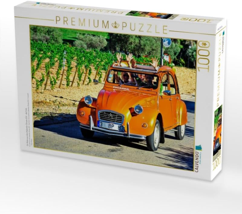 CALVENDO Puzzle Citroën 2CV - die Ente - 1000 Teile Foto-Puzzle für glückliche Stunden, 1000 Teile