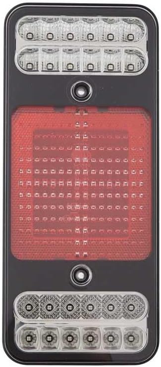 HELLA - Heckleuchte - Coluna - LED - 24V - geschraubt/Anbau - Lichtscheibenfarbe: glasklar - Kabel: