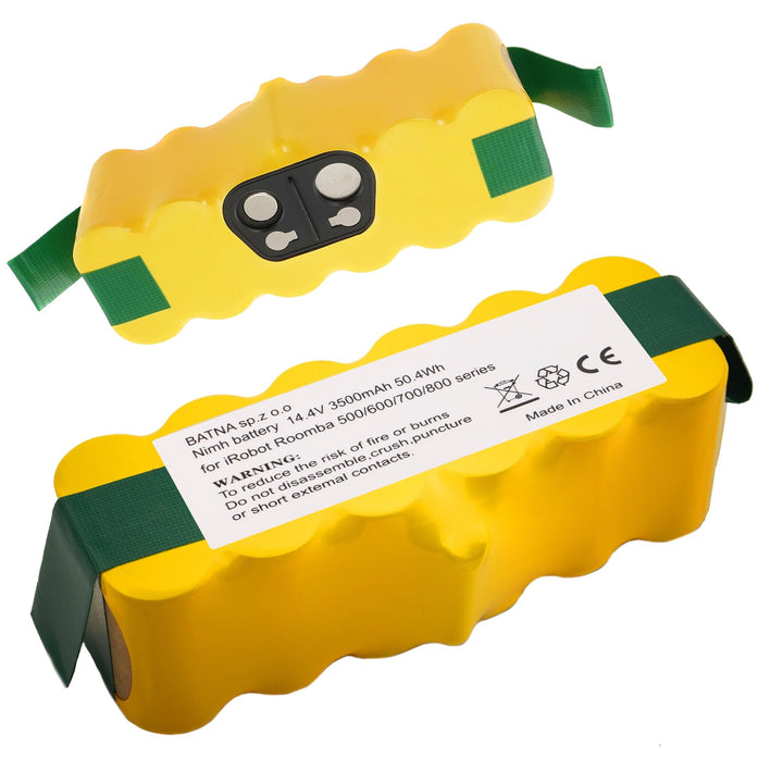 Extralink Ersatzakku kompatibel mit iRobot Roomba 700 - Batterie 14,4V 3000mAh für Akku Staubsauger