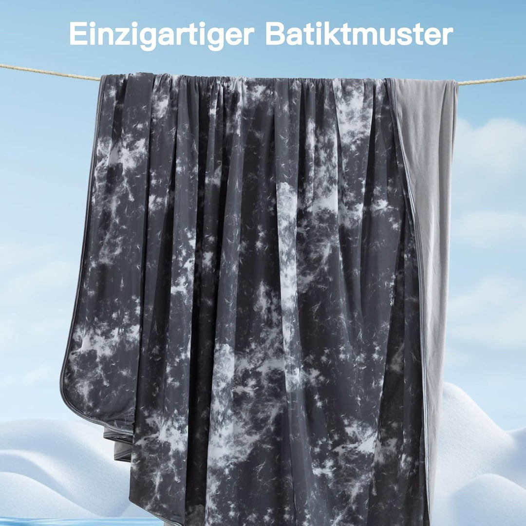 Elegear Kühldecke 2in1 Selbstkühlende Decke, Japanische Arc-Chill 3.0 Q-Max>0,5 leichte Sommerdecke