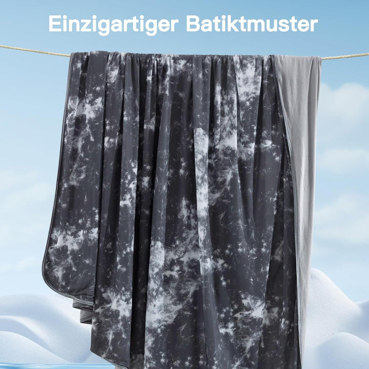 Elegear Kühldecke 2in1 Selbstkühlende Decke, Japanische Arc-Chill 3.0 Q-Max>0,5 leichte Sommerdecke