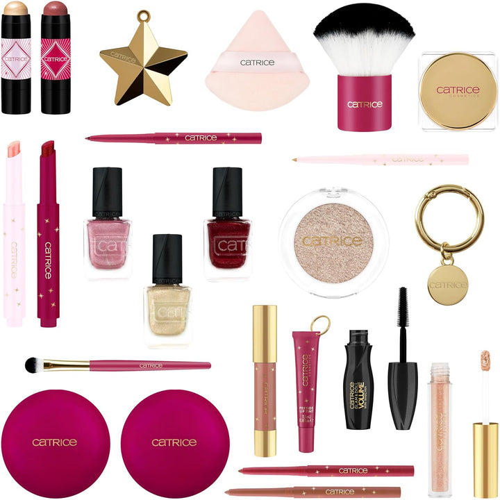 Catrice Adventskalender TWINKLING TREASURES – Beauty Geschenk für Frauen & Mädchen, Make-up Advent C