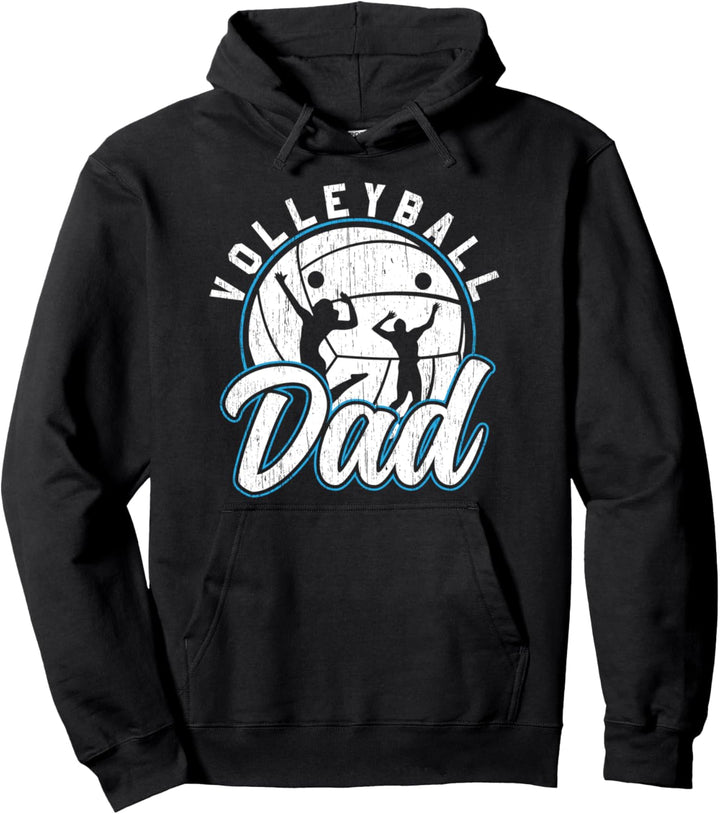 Volleyball Papa Vater Pullover Hoodie
