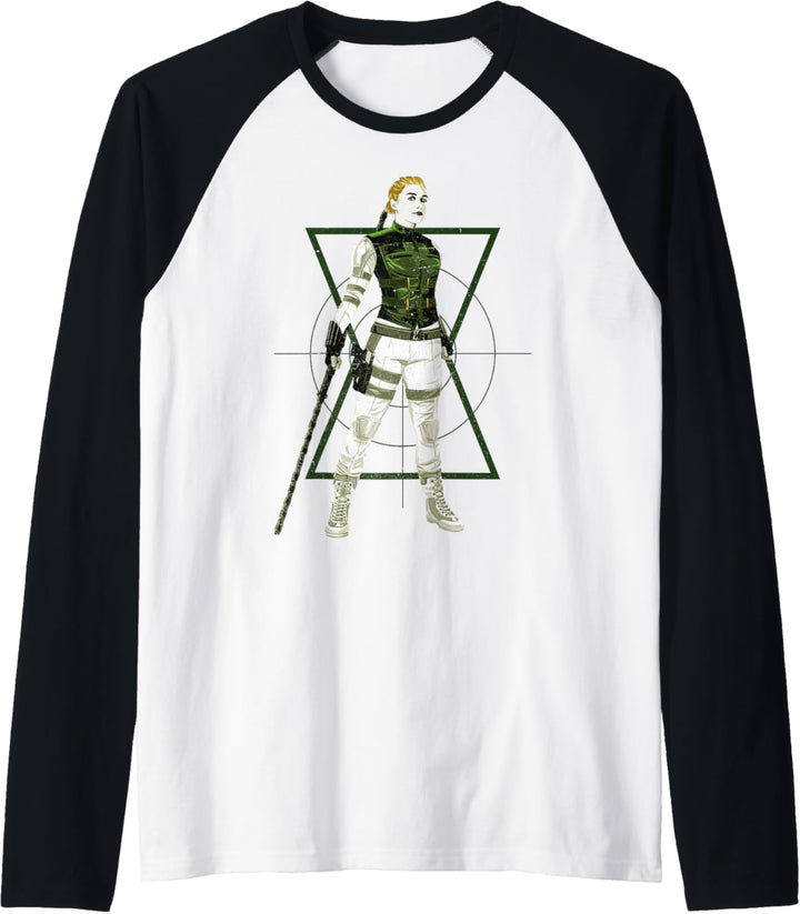 Marvel Black Widow Yelena Standing Target Raglan